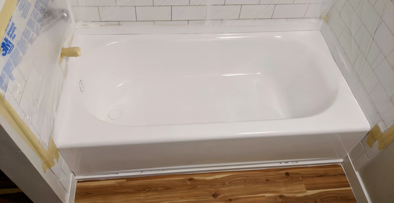 Standard gloss bathtub refinishing Portland Oregon